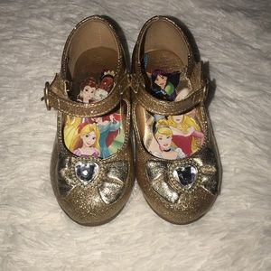 Disney Gold Princess Mini Heels